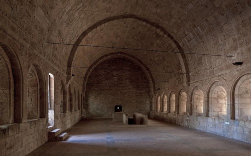 Cistercian monastery founded in 1146, dormitory, interior facing north