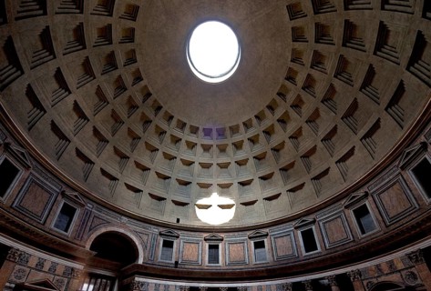 Interior, view into the dome, St., Sankt, Saint