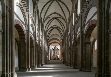 Magdeburg Kloster Unser Lieben Frauen 3676 Church interior nave facing east, St., Sankt, Saint