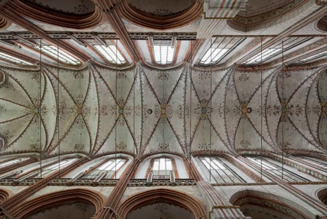Vault in the nave, St., Sankt, Saint