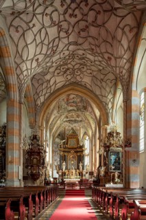 Kötschach, Parish Church of Our Lady (Gailtal Cathedral), view to the east