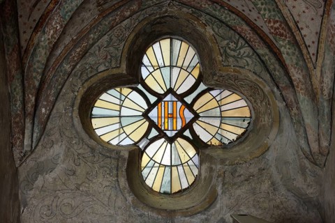 Burial chapel in the south choir tower, east window Church of St., Church of St., St., St., Saint