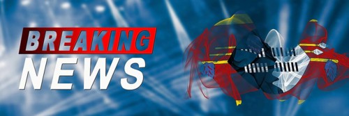 Eswatini Breaking News, Smoke Flag Background