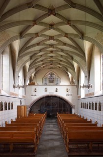 View to the east towards the organ, St., Sankt, Saint