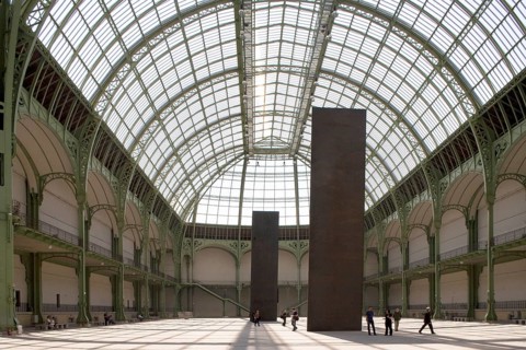 Southern part with objects by Richard Serra
