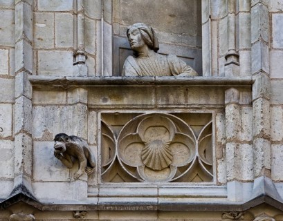 Bourges, Palais Jacques-Cœur, Gothic residence for the finance minister of Charles VII, Jacques