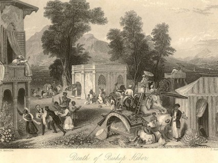 Death of Bishop Heber