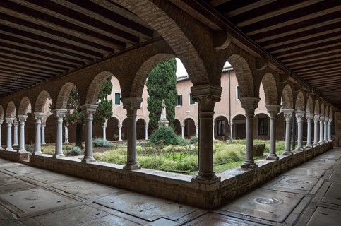 Italy Venice Castello district -91 San Francesco della Vigna eastern cloister