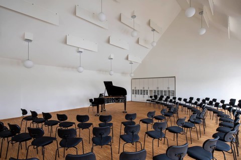 Essen, Haus der Kirchenmusik, After the conversion and refurbishment in 2021, Brüning Rein