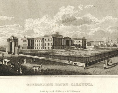 Government House at Calcutta, West Bengal, India, Asia