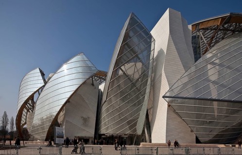 Architect Frank O. Gehry, opened in 2014, view from the south-east