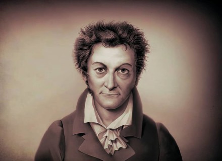 Ernst Theodor Amadeus Hoffmann, or E. T. A. Hoffmann, 1776 - 1822, German Romantic author of