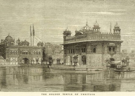 The golden temple of Amritsar, Punjab, India, Asia