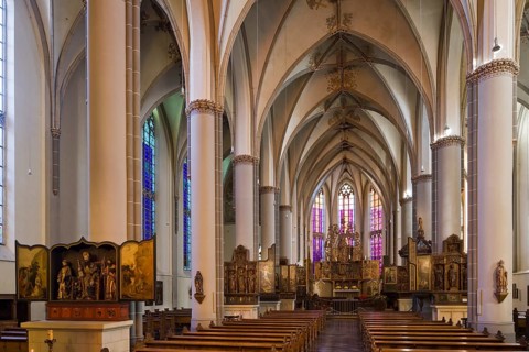 View to the east with altars, St., Sankt, Saint