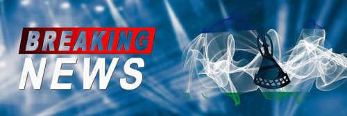 Lesotho Breaking News, Smoke Flag Background