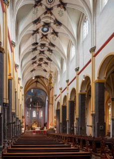 Maastricht, Basiliek van Sint Servaas (Basilica of St Servatius), view to the east