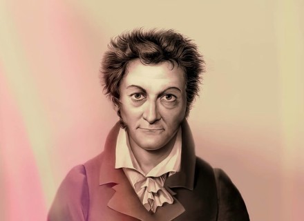 Ernst Theodor Amadeus Hoffmann, or E. T. A. Hoffmann, 1776 - 1822, German Romantic author of