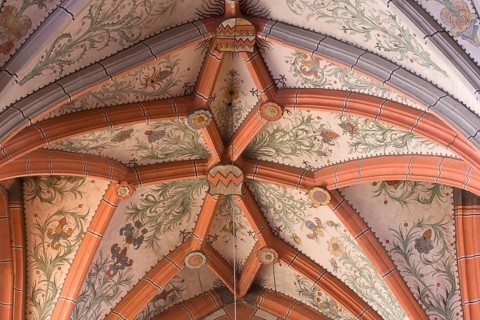 Vault in the north aisle, east bay, St., St., Saint