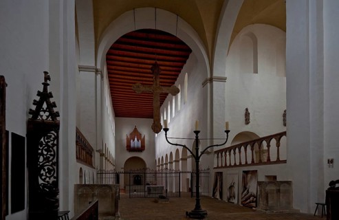 View from the choir to the west, St., Sankt, Saint
