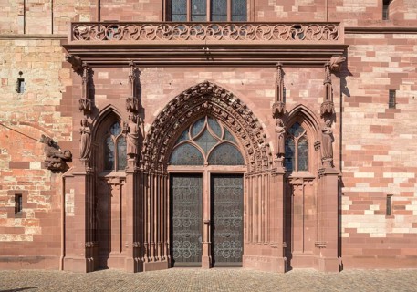 Basel, Cathedral (Basel Minster), west portal