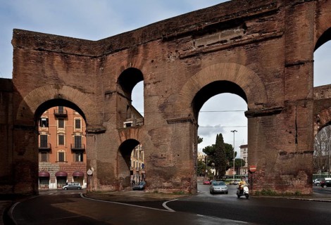 Rome, Aqueduct at Porta Maggiore 32399