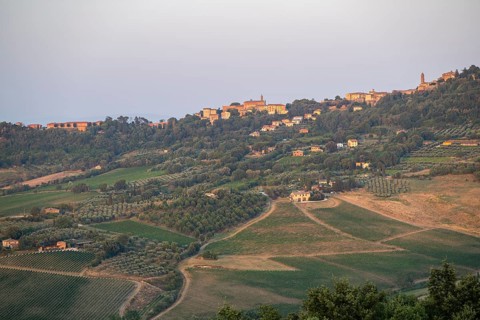 The old town of Montepulciano, Tuscany, Italy, Europe