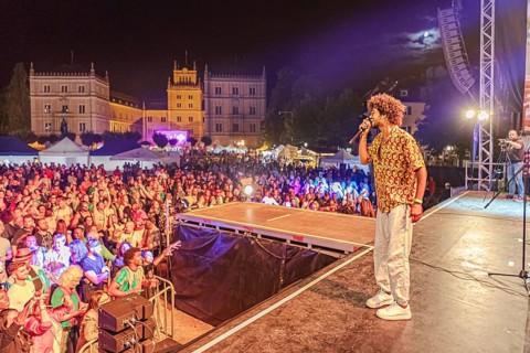 The International Samba Festival in Coburg, Germany, Europe