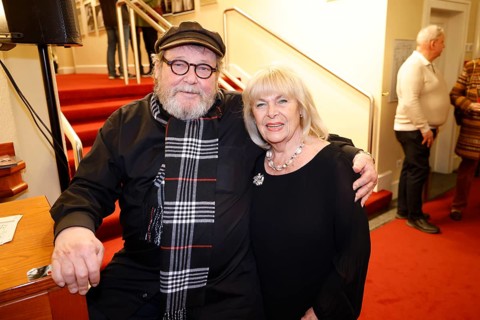 Walter Plathe and Dagmar Biener at the premiere ofOma Trick with Brigitte Grothum and Johannis
