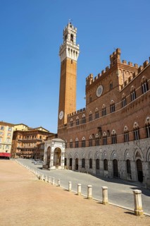 Piazza del Campo, Siena, Unesco World Heritage Site, Tuscany, Italy, Europe
