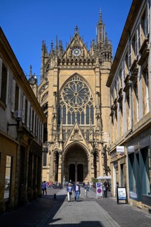 Saint-Étienne Gothic Cathedral, St Stephen's Cathedral, Metz, Grand Est region, France, Europe