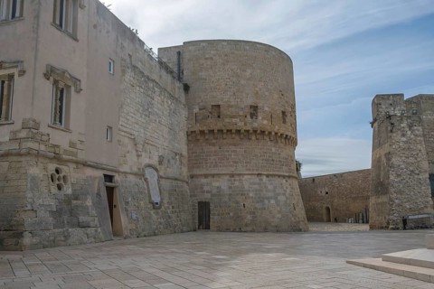 Porta Alfonsina, Old Town Otranto, Apulia, Southern Italy, Italy, Europe