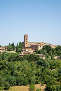 Basilica di San Clemente, historical, building, alley, Siena, Tuscany, Italy, Europe