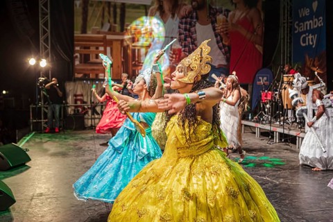 The International Samba Festival in Coburg, Germany, Europe