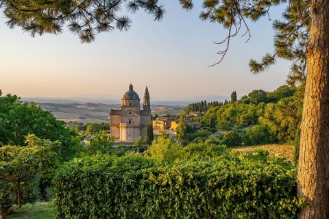 Church of Madonna di San Biagio, Montepulciano, Tuscany, Italy, Europe