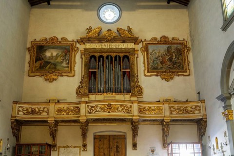 Parish church, Buondelmonti Square, Impruneta, Chianti, Florence, Firenze, Tuscany, Italy, Europe