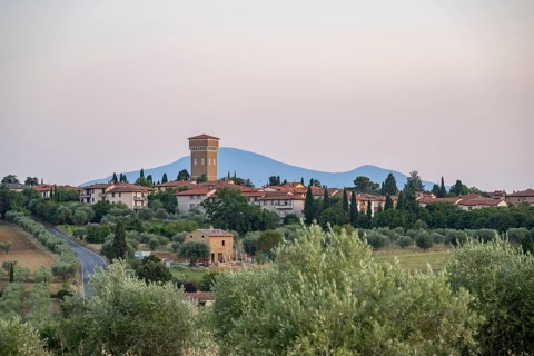 Pienza, Val d'Orcia, Tuscany, Province of Siena, Italy, Europe