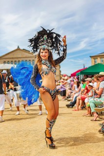 The International Samba Festival in Coburg, Germany, Europe