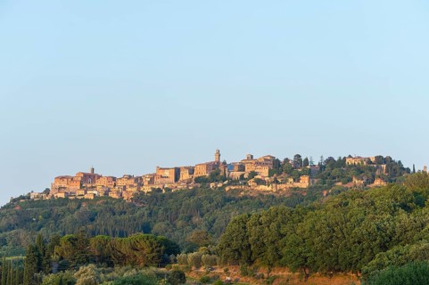 The old town of Montepulciano, Tuscany, Italy, Europe