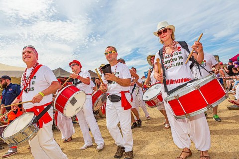 The International Samba Festival in Coburg, Germany, Europe