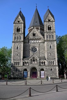 Temple Neuf church, Protestant city church, Metz, Grand Est region, France, Europe