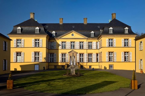 Crassenstein Castle, Niederungsburg, Wadersloh-Diestedde, Warendorf district, Muensterland, North
