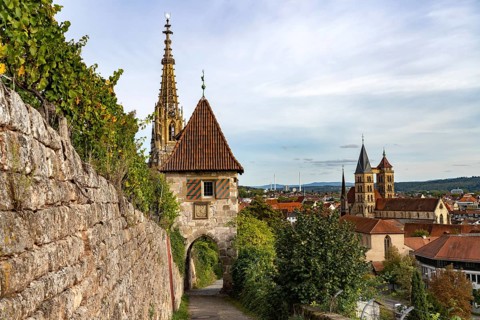 Neckarhaldentor, Church of Our Lady and St Dionys parish church in Esslingen am Neckar,