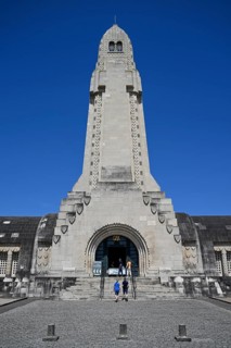 Ossuary of Douaumont, memorial to the fallen in the First World War, Verdun, Grand Est region,