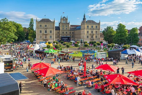 The International Samba Festival in Coburg, Germany, Europe