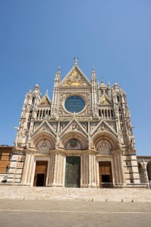 Cathedral of Siena, Cattedrale di Santa Maria Assunta, main church of the city of Siena, Tuscany,