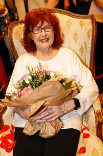 Brigitte Grothum at the premiere ofOma Trick with Brigitte Grothum and Johannis Hallervorden 26.02