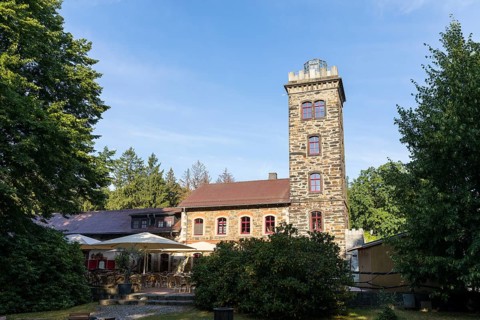 Observation tower on the Butterberg, Bischofswerda, Saxony, Germany, Europe