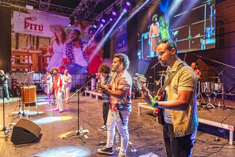 The International Samba Festival in Coburg, Germany, Europe
