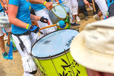 The International Samba Festival in Coburg, Germany, Europe