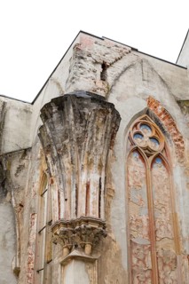 Wachau church ruins, Markkleeberg, Saxony, Germany, Europe
